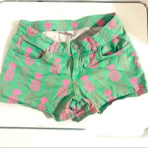 Girls Tropical Shorts